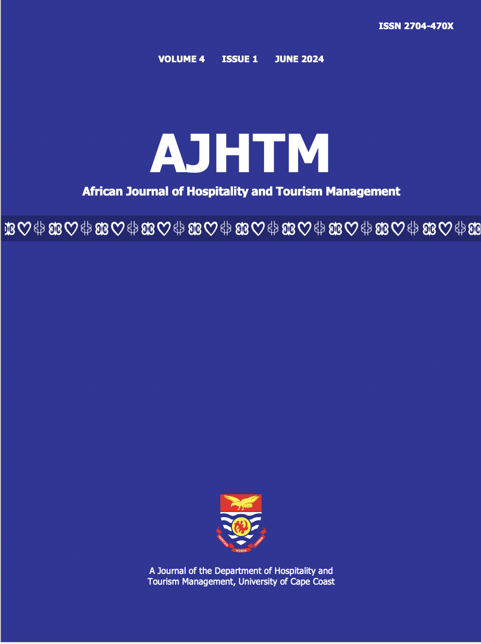 					View Vol. 4 No. 1 (2024): African Journal of Hospitality and Tourism Management
				